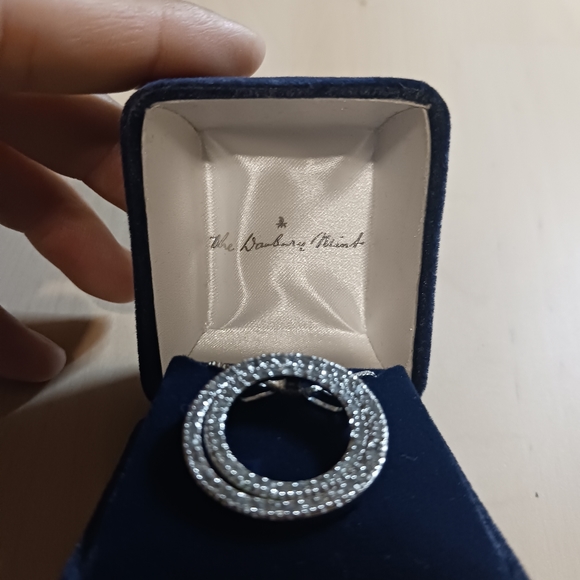 Diamond Necklace Pendant in Sterling Silver - Picture 3 of 8